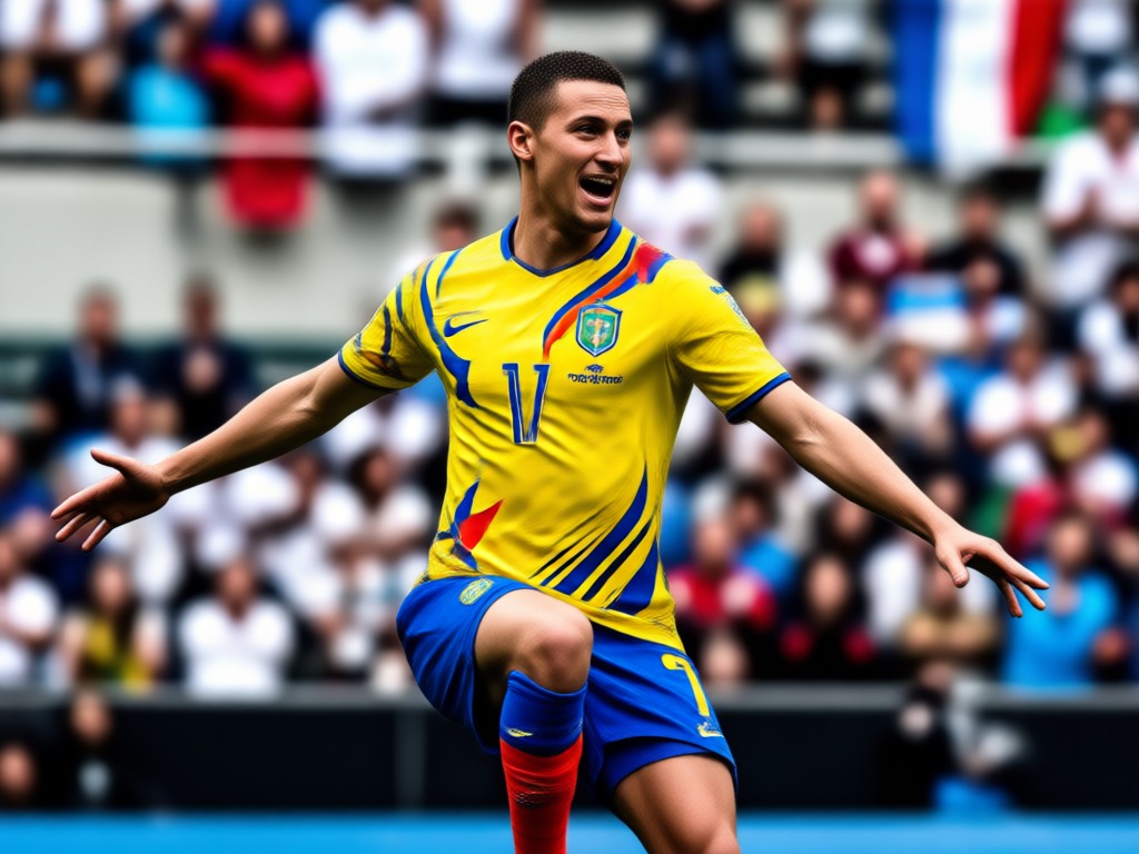 Realistic jersey overlay on person
