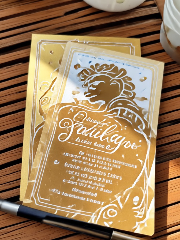 Destination wedding invitation with map