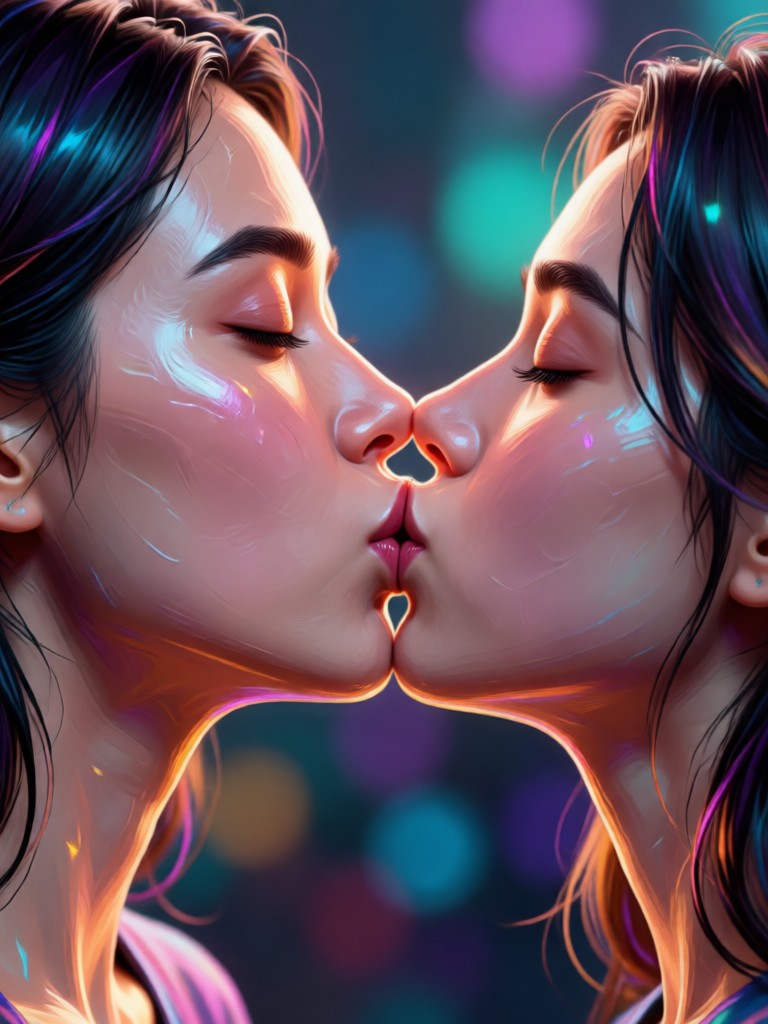 funpack AI kiss generator app interface