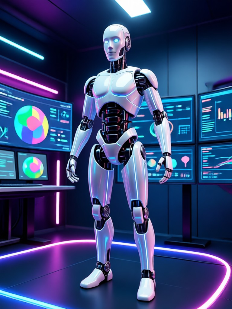 Anime style action figure with dynamic pose