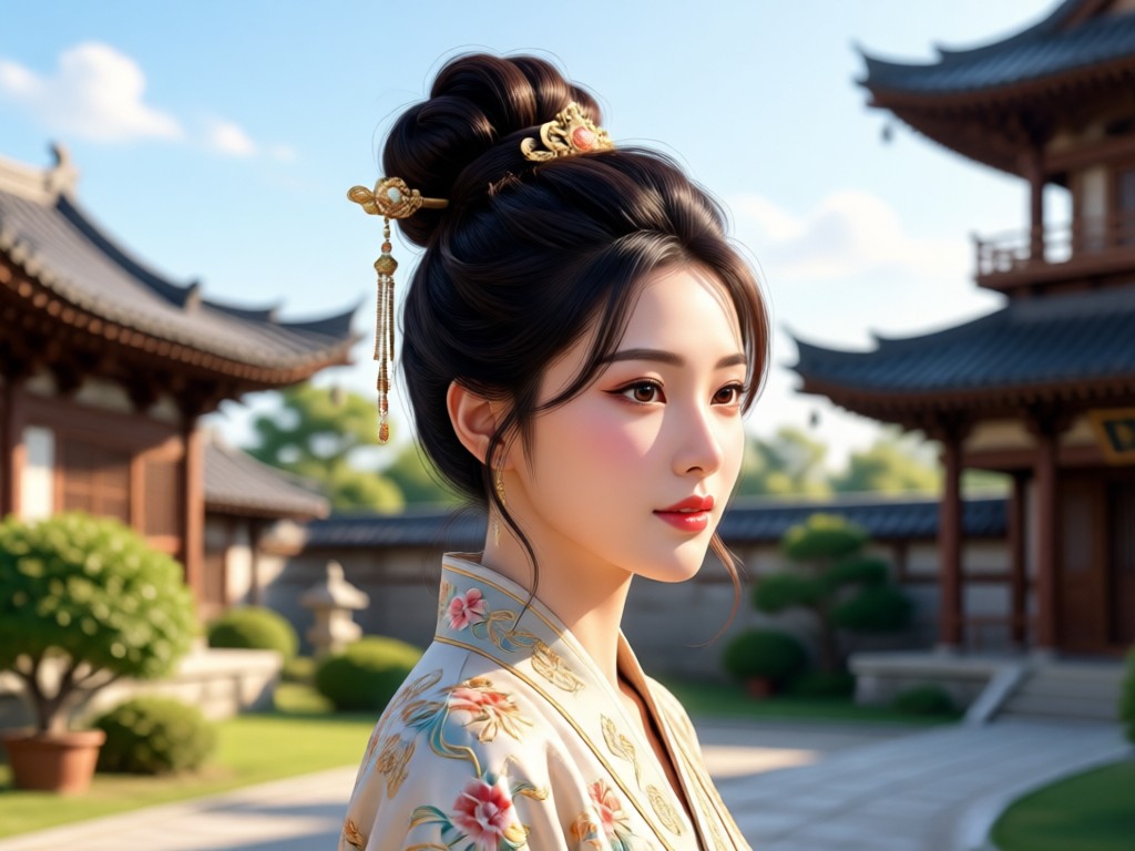 Gallery of trending Korean hairstyle AI templates