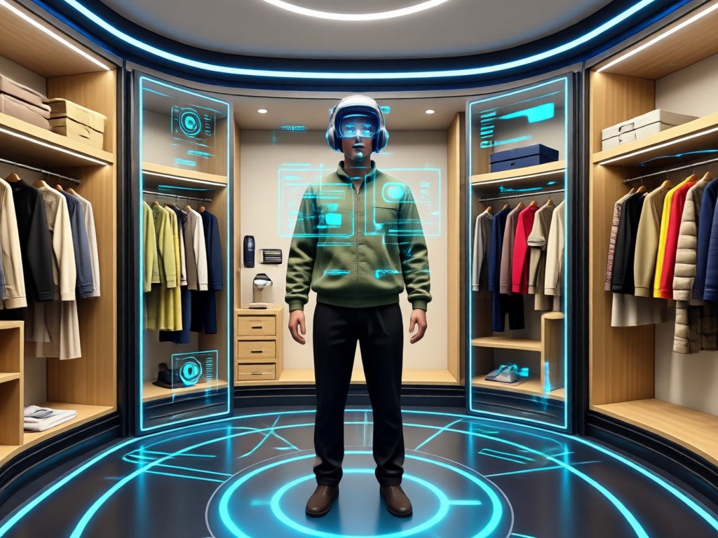 AI clothes fit preview