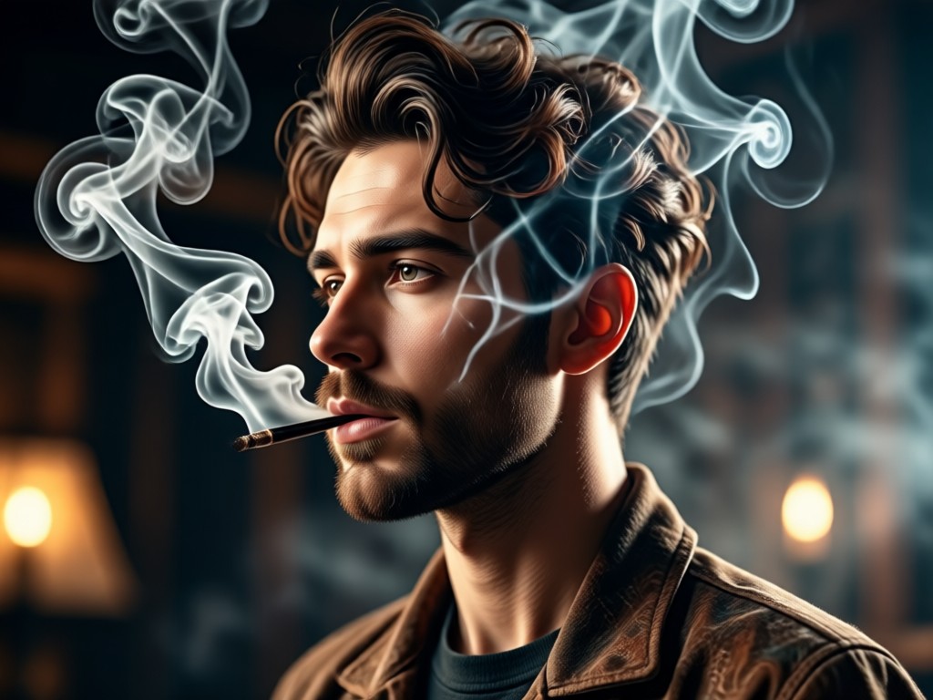Realistic smoke physics and lighting simulation in AI