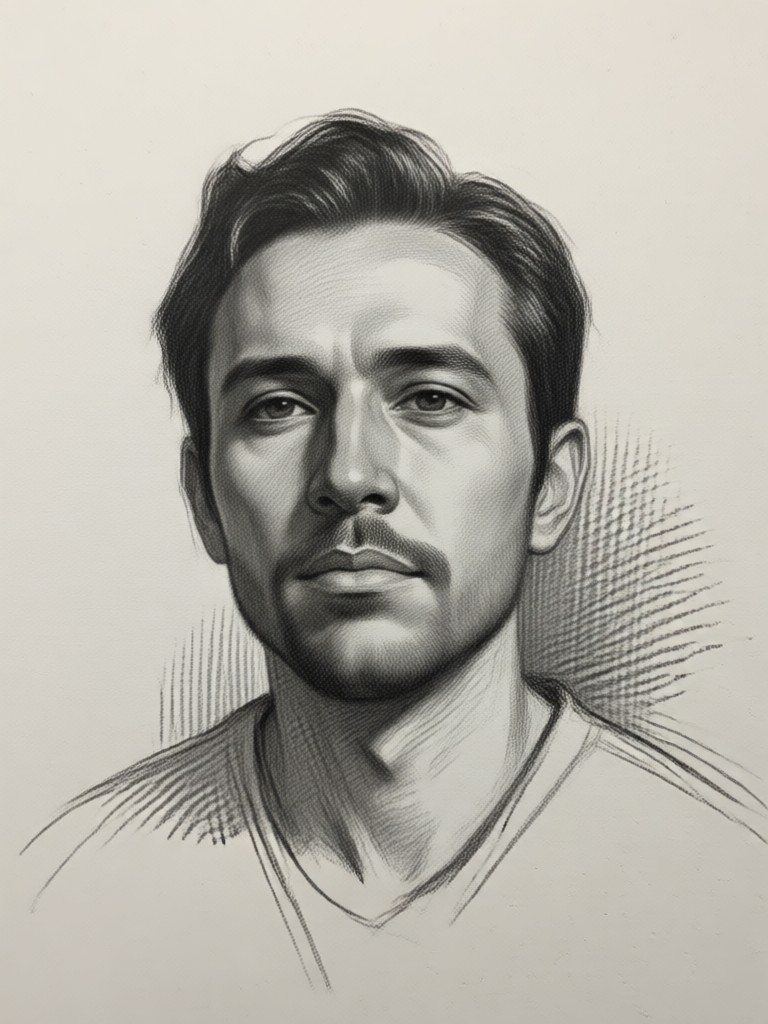 Conversión de foto de mascota a boceto en tinta