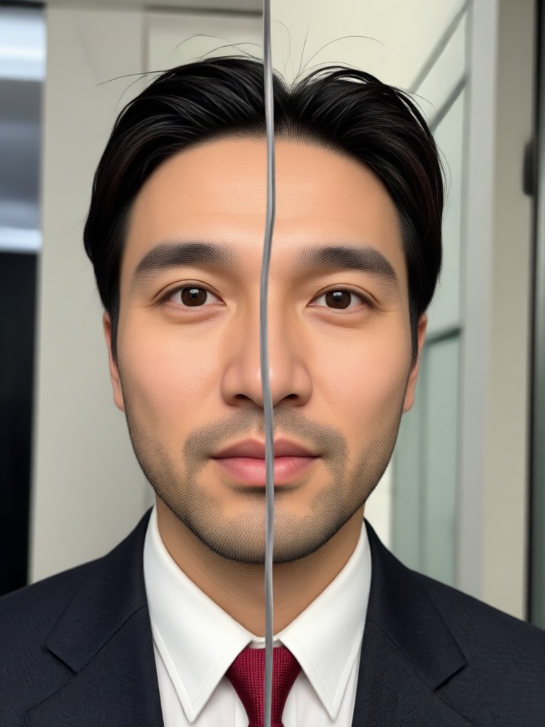 Funny meme face swap on celebrity photo
