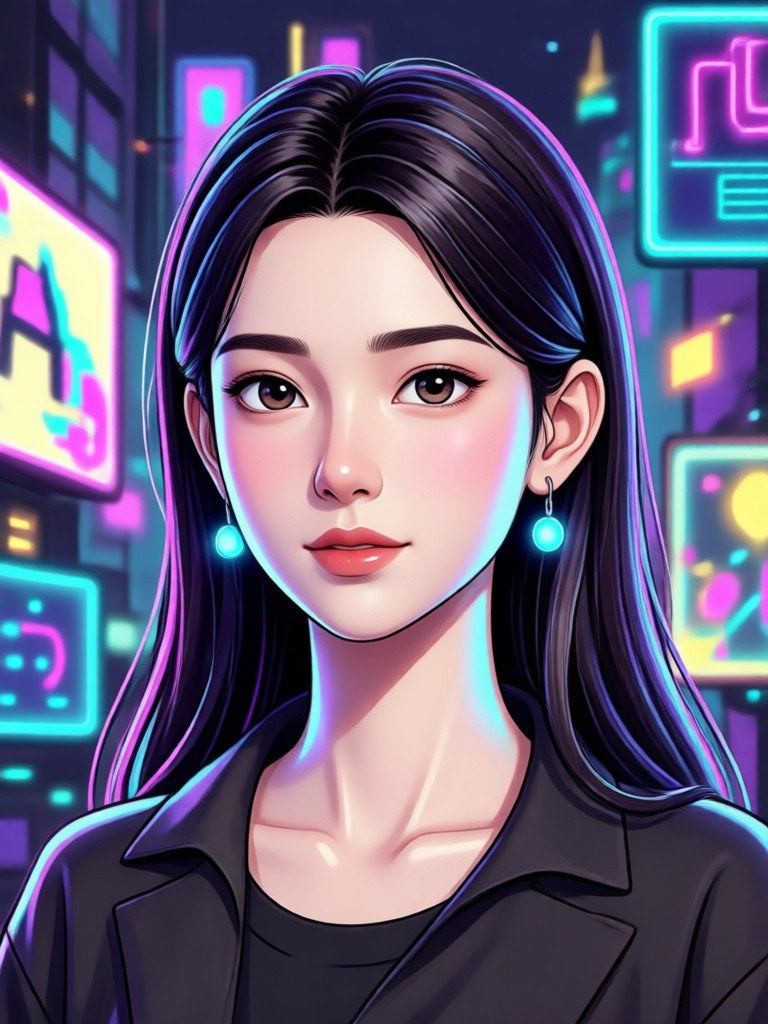 Avatar AI 3D dengan gerakan ekspresif