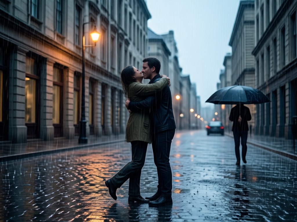 Various styles for Long Distance Reunion Rain Hug Generator