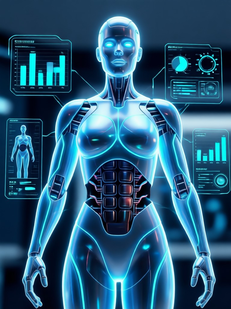 Subtle weight loss visualization with AI