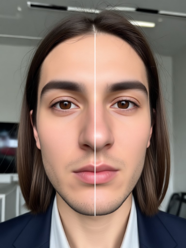 Fantasy creature face morph ai