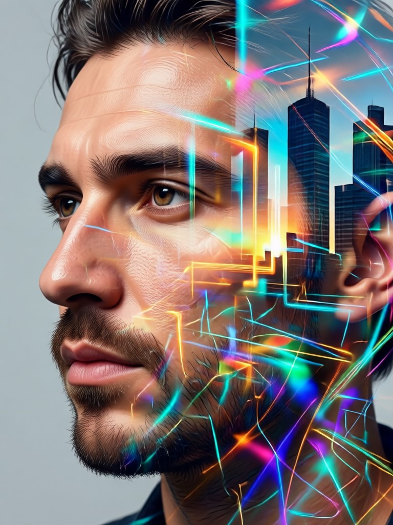 Download vividix for Album Cover Double Exposure Portrait Maker