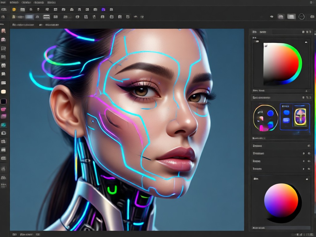 Different AI beauty styles showcased