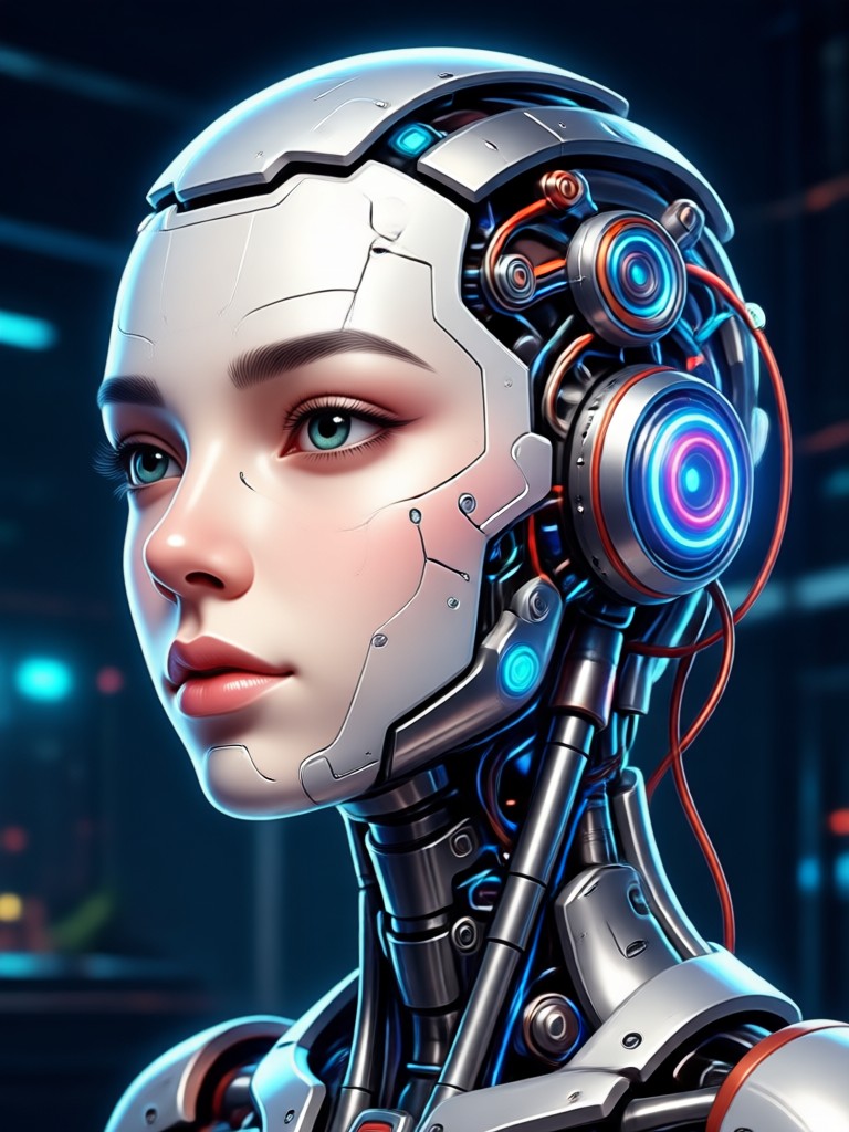 Mobile app interface for AI face editing