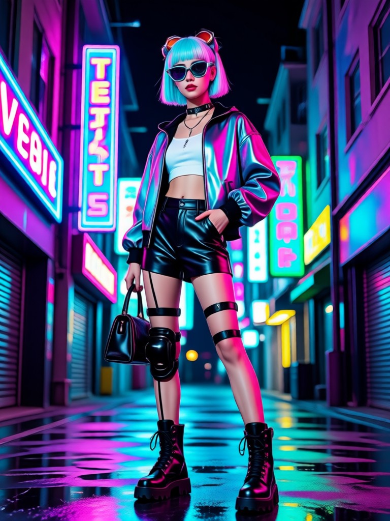 Y2K 팝스타 의상 AI 변신