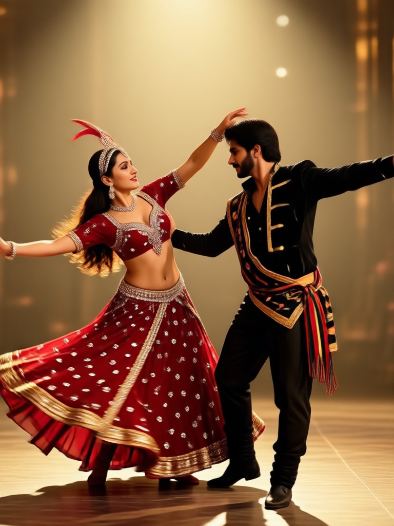 Bollywood couple dance app preview