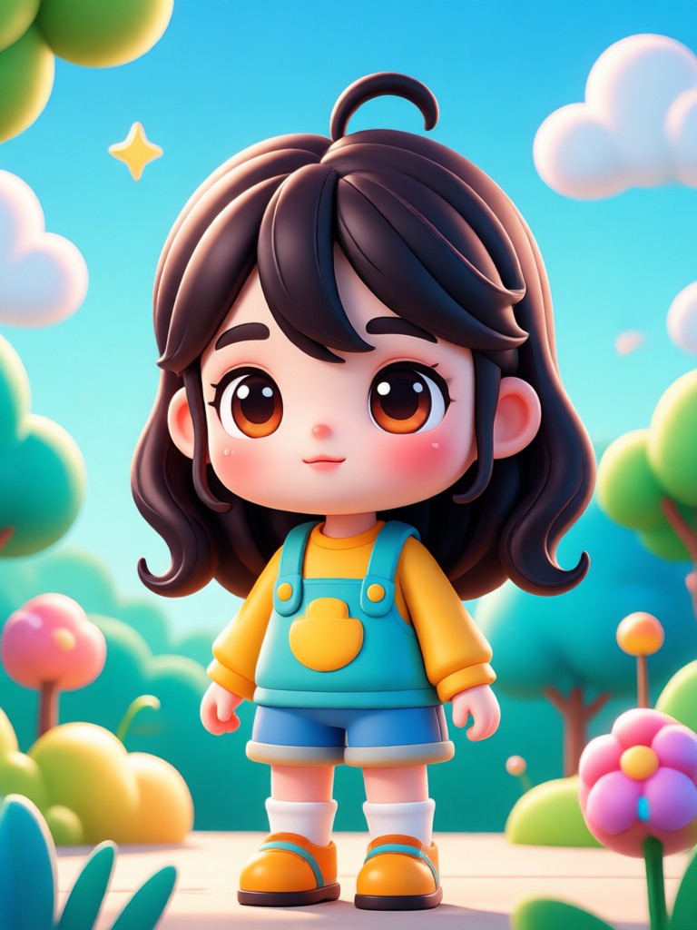 Professional 3d chibi avatar for gaming