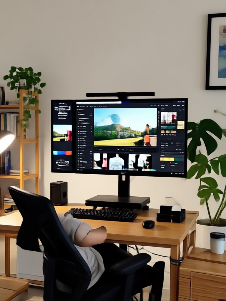 Professional vs creative life parallel AI video
