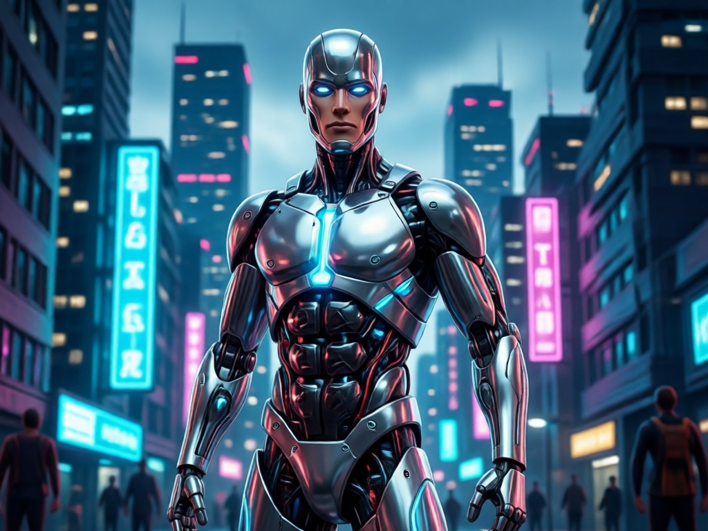 AI generated photorealistic superhero suit