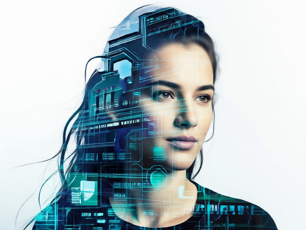 Various styles for Double Exposure Portrait Generator