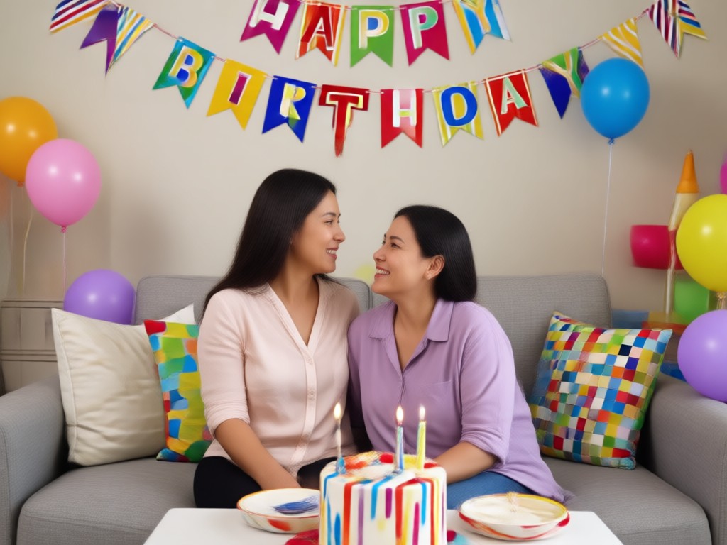 생일 영상을 위해 엄마 사진에 생동감을 주는 AI