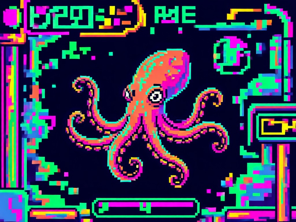 Squid Game AI filter in different art styles