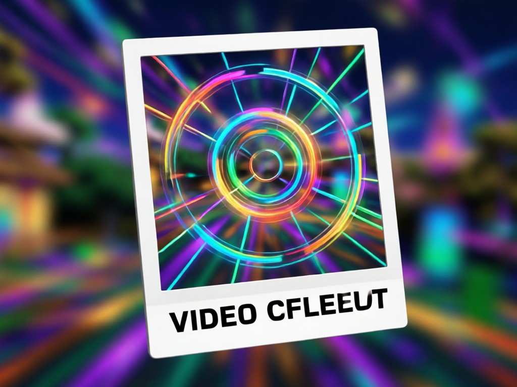 Feed de redes sociales mostrando vídeos Polaroid 3D entre publicaciones estáticas
