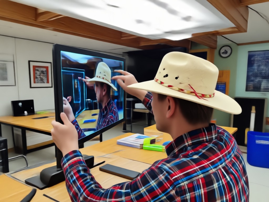 Grid showing many different cowboy hat style options