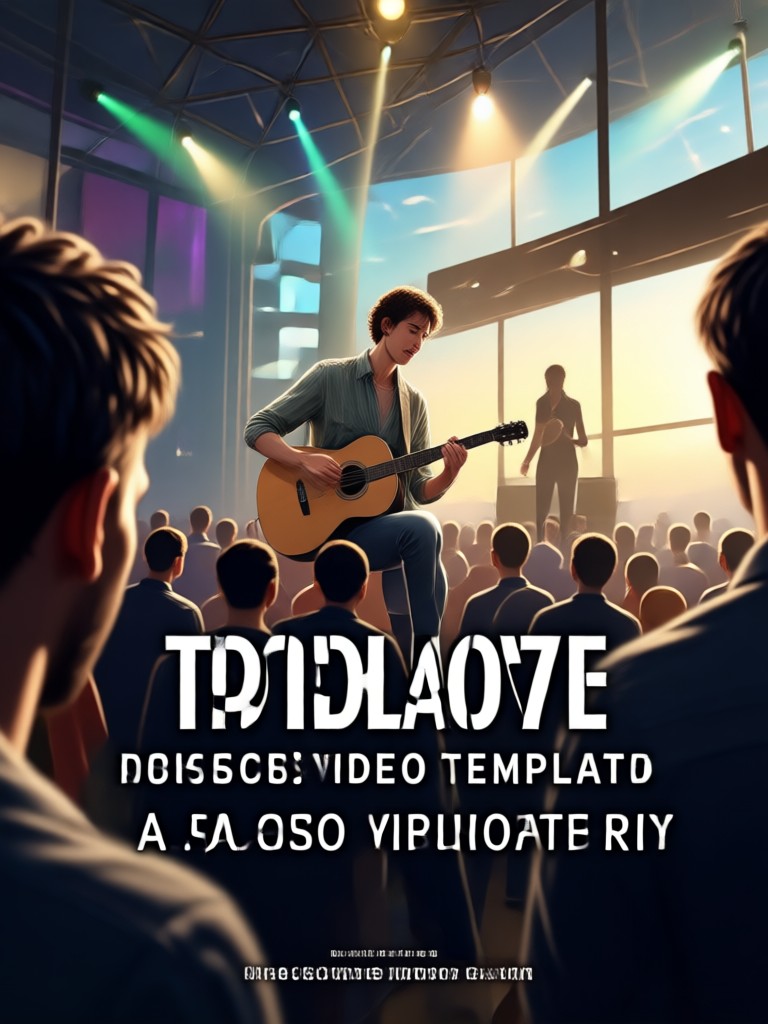Plantilla de vídeo de letras para aniversario de boda