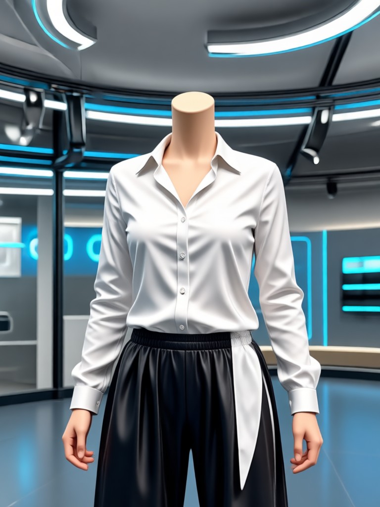 Summer outfit virtual preview