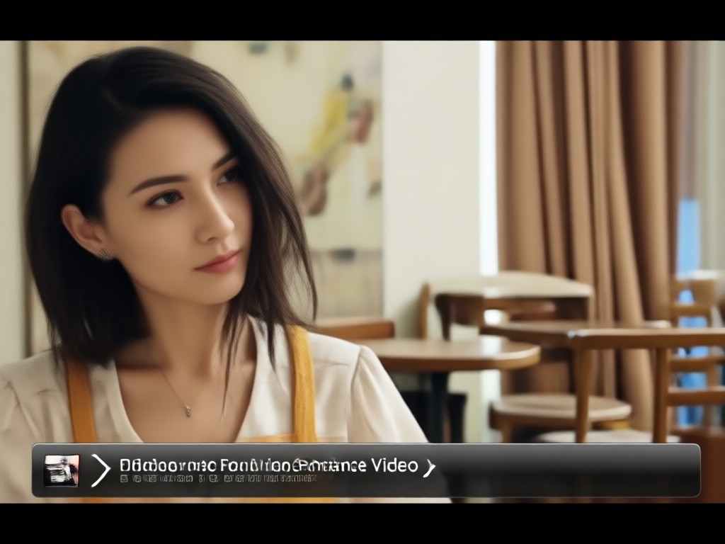 Romantic style transfer video effect