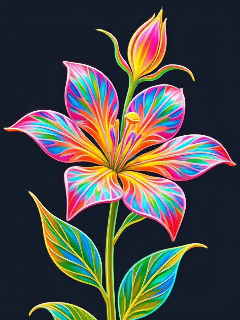 Geração de Prado de Flores Silvestres Vibrante com IA