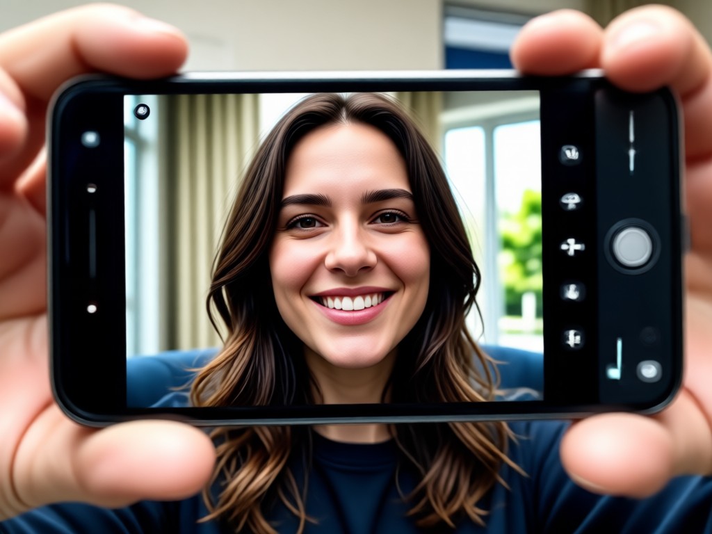 Realistic AI face blending for celebrity selfies