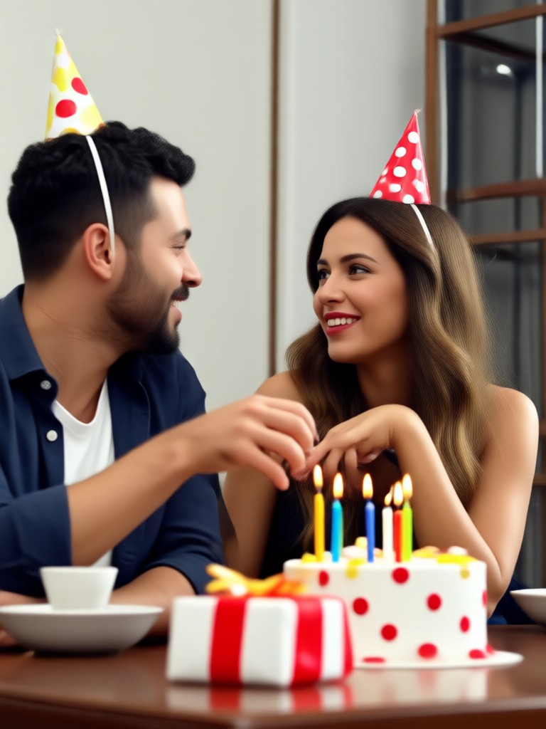Nostalgic photo album style birthday montage