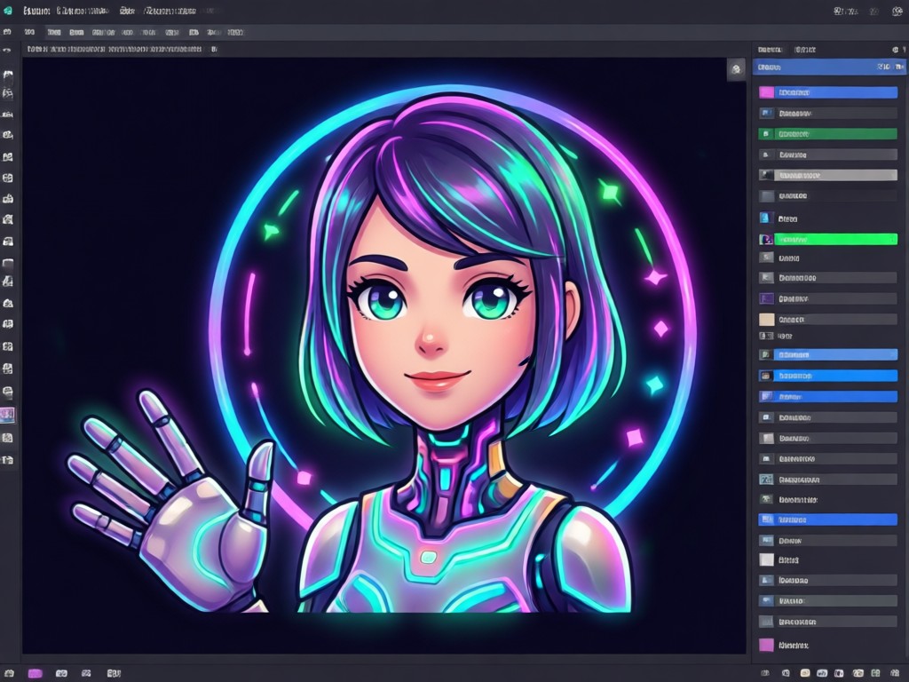 Comparison between simple filter and advanced AI avatar generation