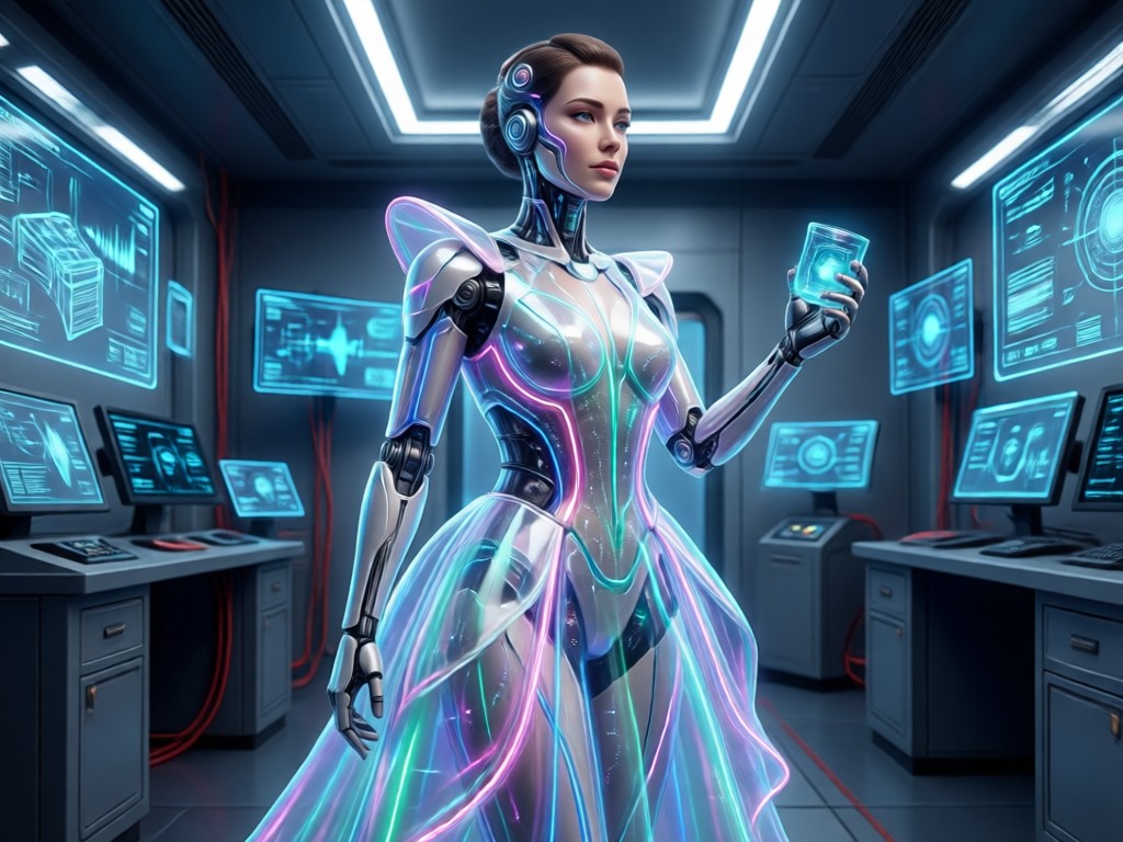 AI wardrobe with diverse clothing styles