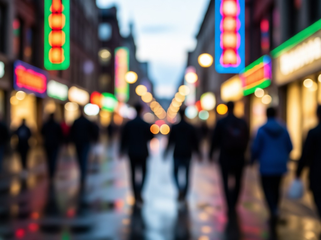 AI subject detection for background blur