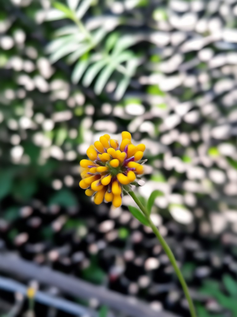 AI background blur before and after comparison