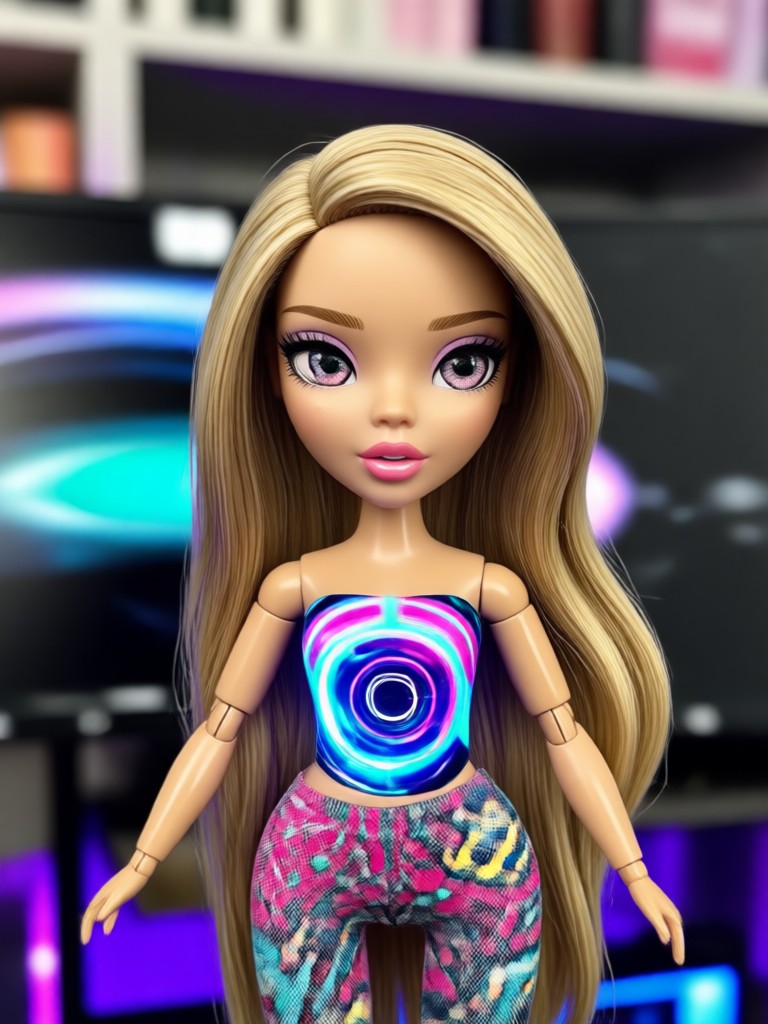 Estilo Bratz casual con jeans y chaqueta