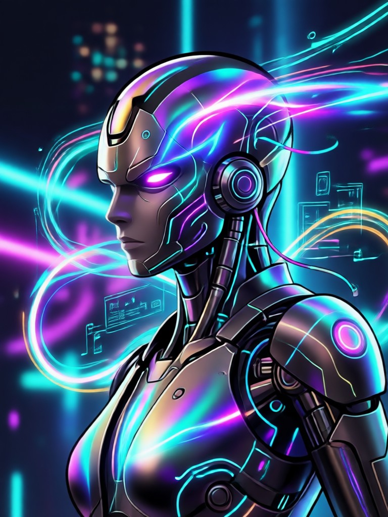 AI generated cinematic movie still