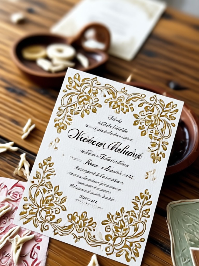 Corporate event invitation card design