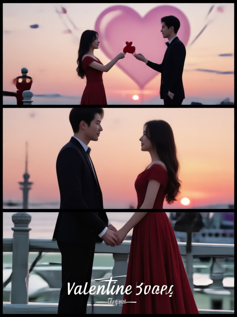 Vídeo de anuncio juguetón para San Valentín
