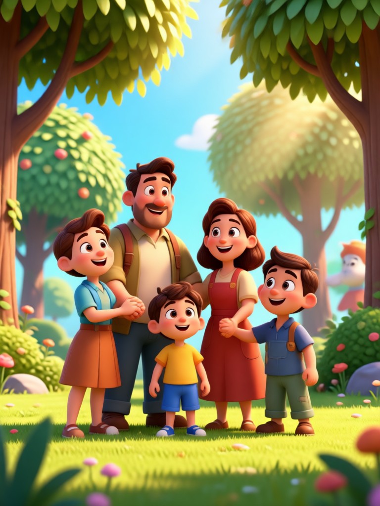 AI Pixar generator result for newborn photo