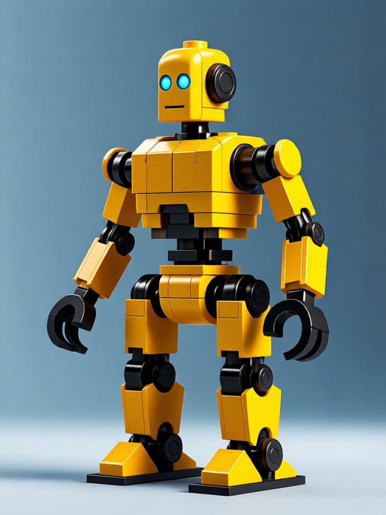 AI generated LEGO portrait from a photo