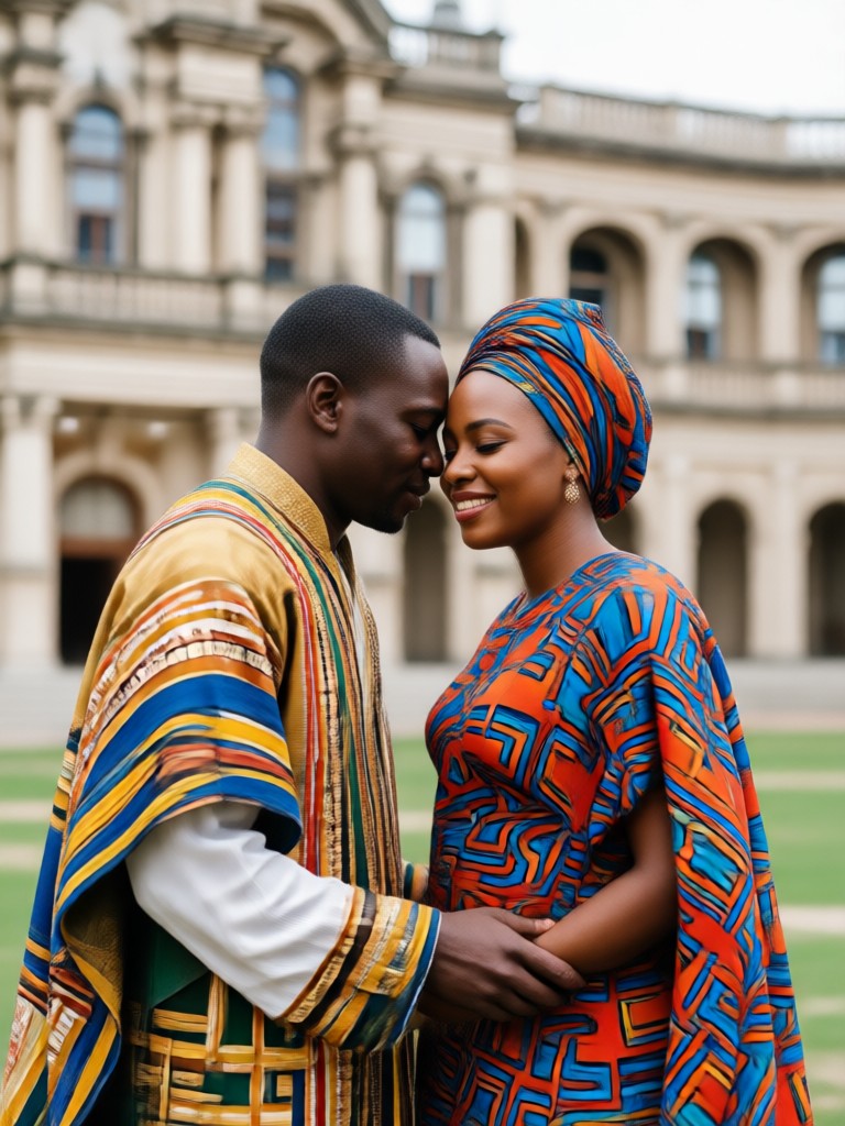 Get the heyo app for AI traditional couple photos