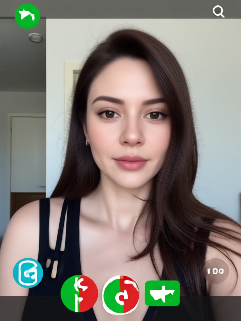 zikzik app screen showing a private video generation result
