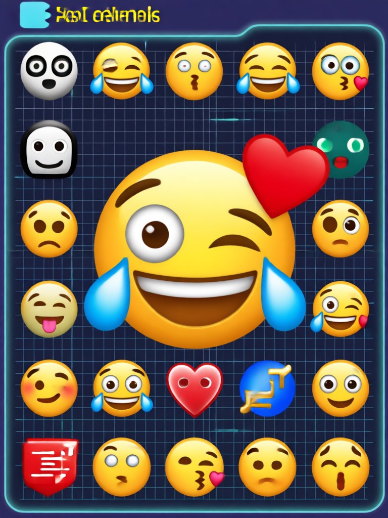 KI-generiertes individuelles Emoji aus einem Selfie