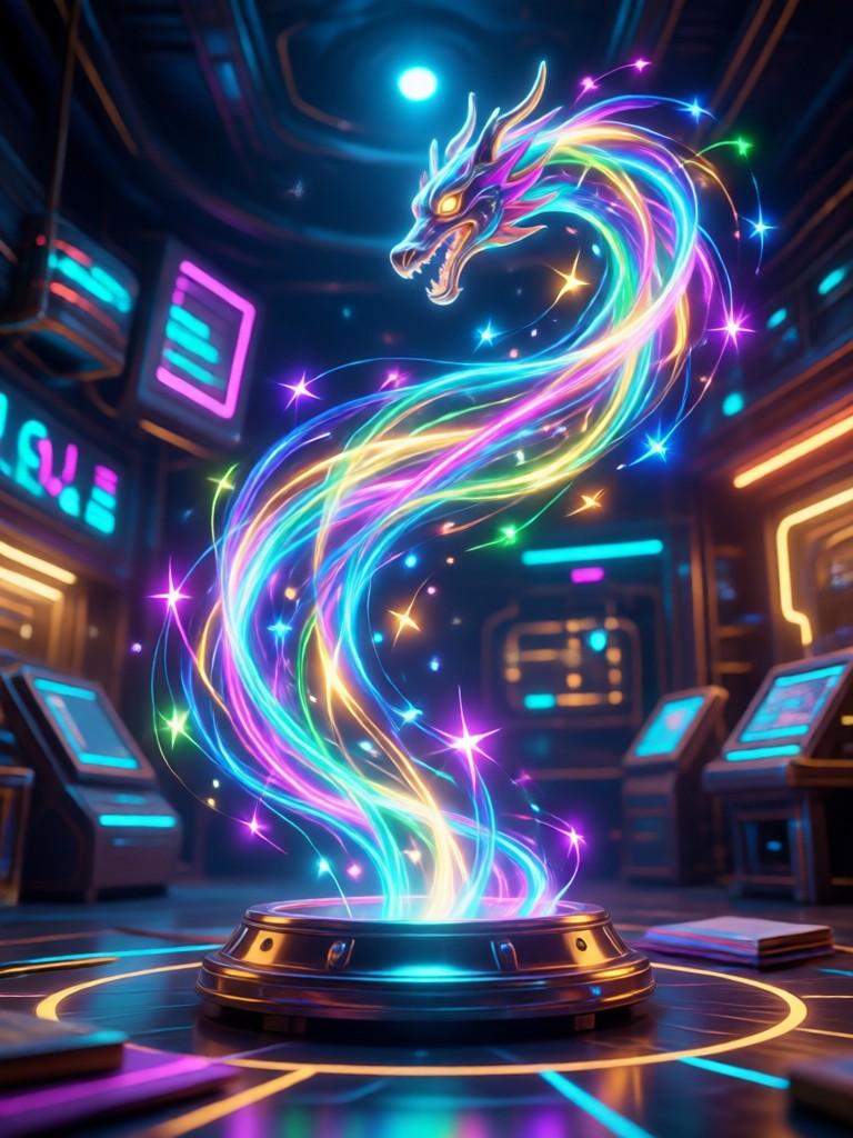 AI created magical potion bottle