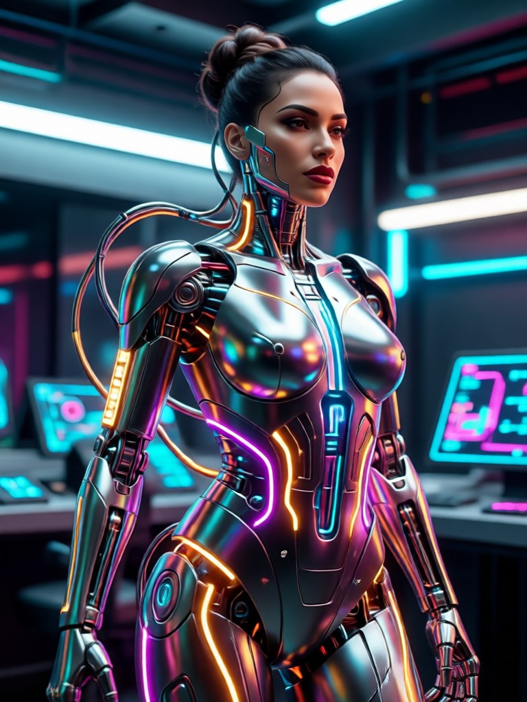 AI Latina Portrait Modern Fashion