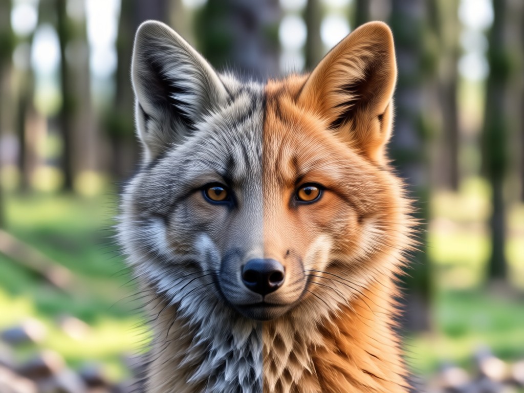 Galería mostrando muchas opciones diferentes de rostros animales