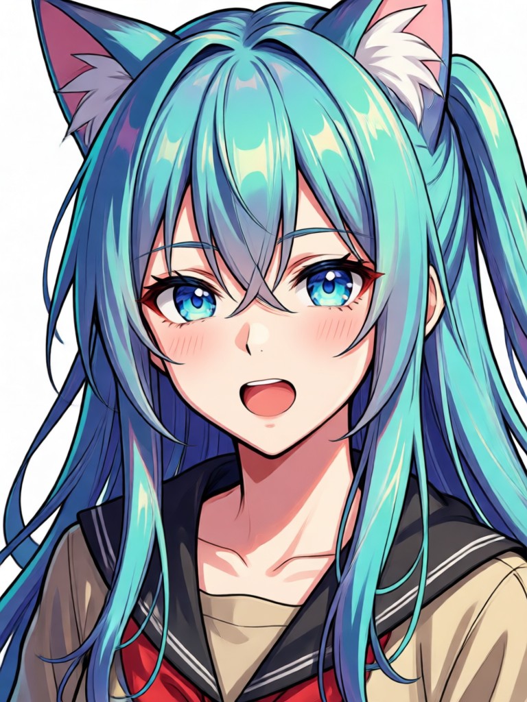 Fantasy anime knight character from photo