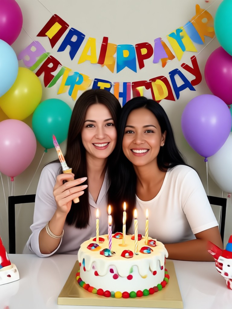 Interfaz de aplicación móvil para creación de videos de cumpleaños